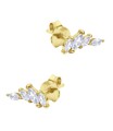 Gorgeous CZ Stone Silver Stud Earring STS-6248